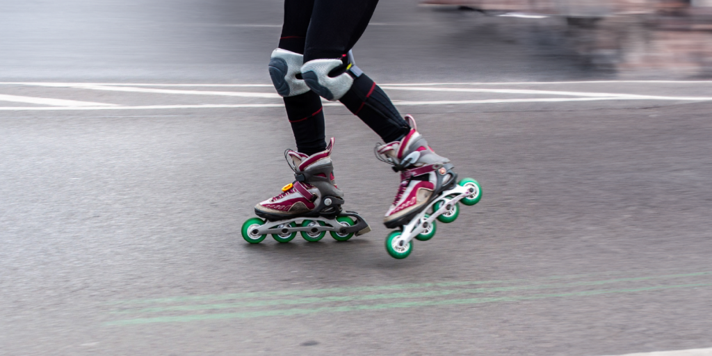 rollerblading on streets