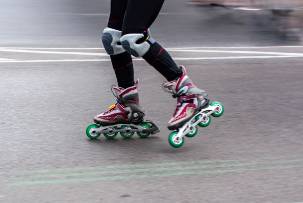 rollerblading on streets