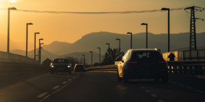 Driving at dusk. Daylight savings car crashes