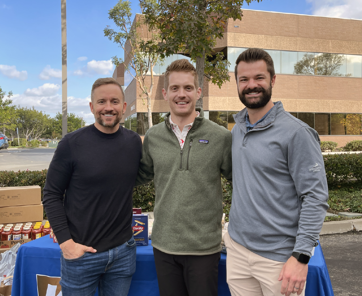 Clark, Tyler, and Ryan at PastaThon 2024