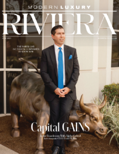 Modern Luxury - Riviera Magazine cover Power Players 2025