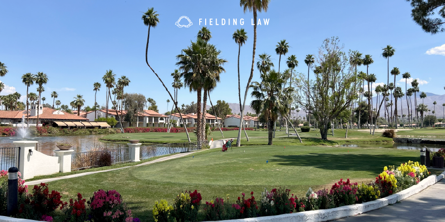 palm springs golf course