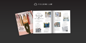 Modern Luxury Magazine Cover Digital Media Best Personal Injury Law Firm