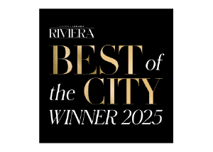 Modern Luxury Riviera OC Best of the City Winner 2025 badge