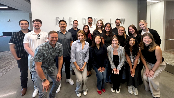 Fielding Law team group photo with Scott Moncrief of ProSport