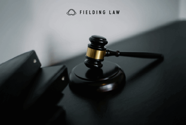 gavel on a table
