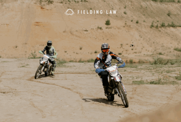 dirt bikes in the desert