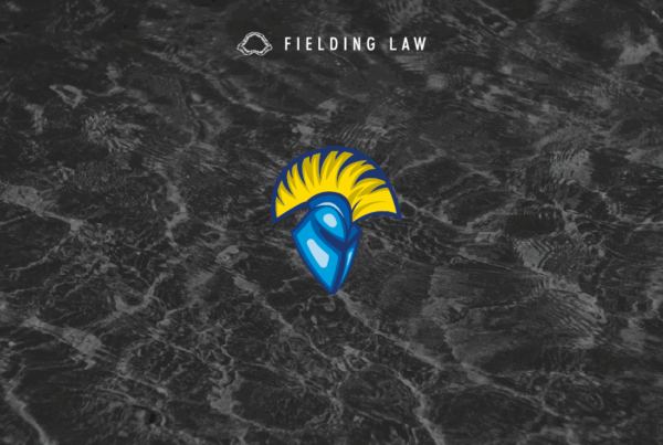 Westcliff Warrior icon on water background