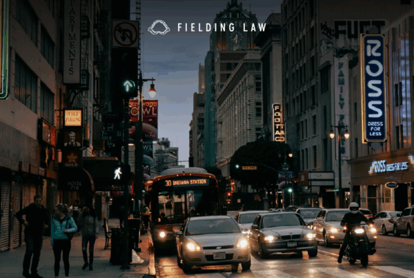 slow moving traffic in Los Angeles