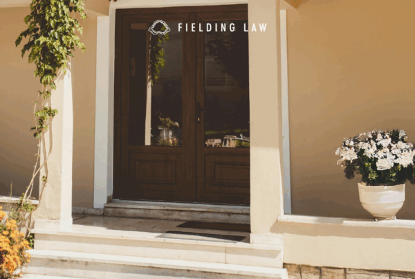 front door of a home