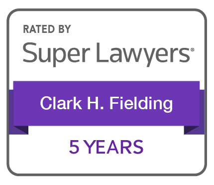 Clark H Fielding Super Lawyers 5 Years badge