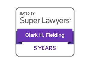 Clark H Fielding Super Lawyers 5 Years badge