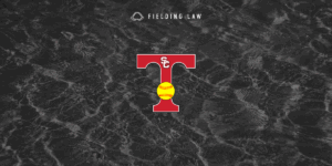 Water background with SCHS Girls Softball Logo