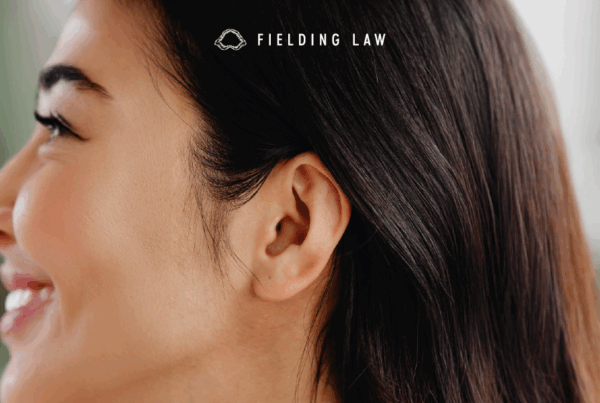 side profile of a woman's face