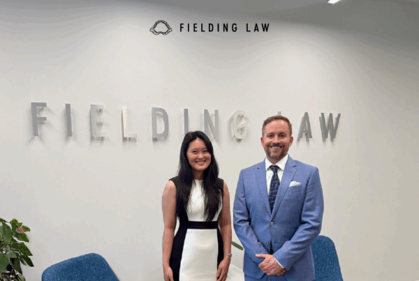 Victoria, Law clerk and Clark, Founding Principal of Fielding Law