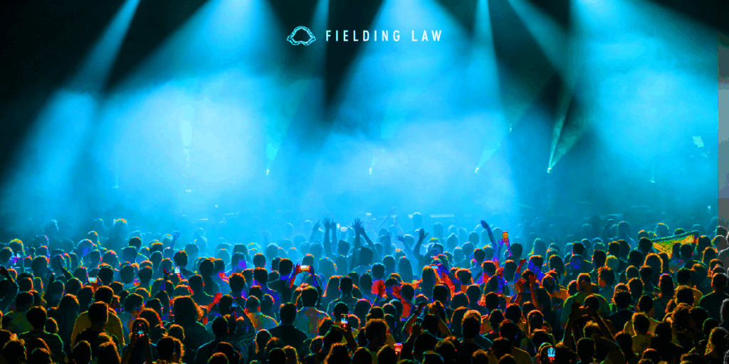 crowd of people at a concert