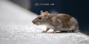 Rat on the floor