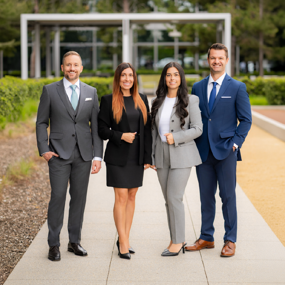 Fielding Law Leads. Personal-injury-attorneys. From Left to Right Naba, Clark, Savonnah, and Ryan